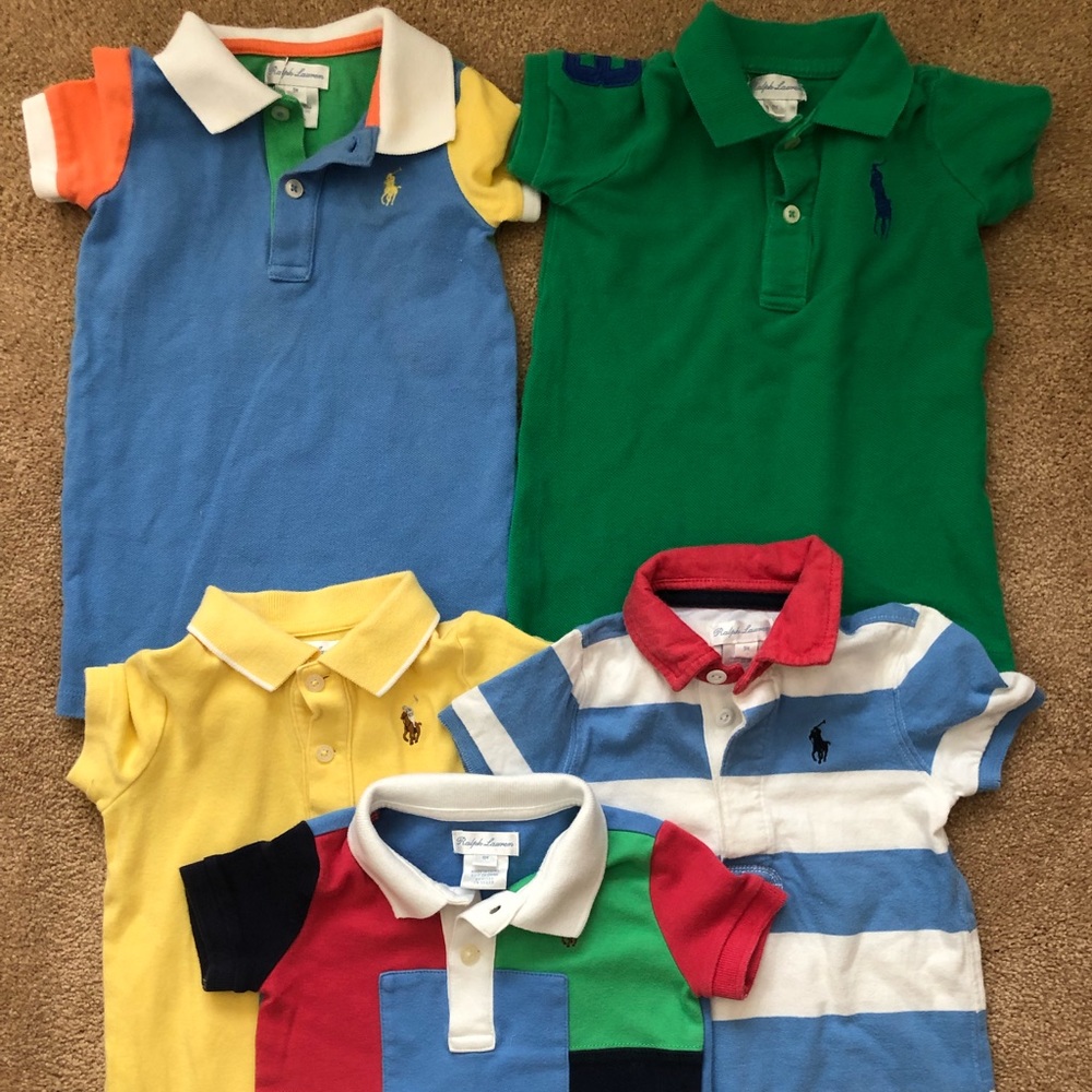 5 polo shortalls 9 months